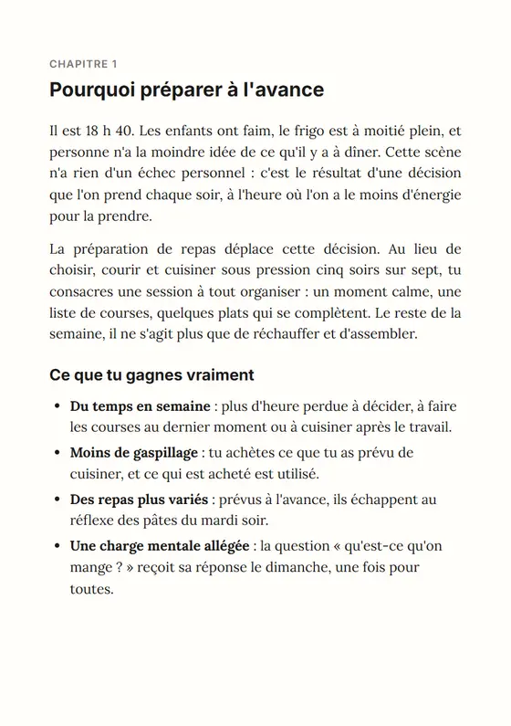 Page 2 de l'ebook d'exemple